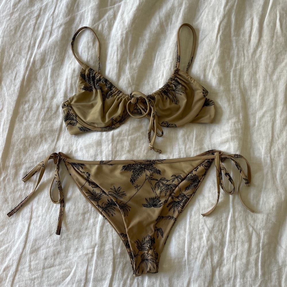 Brown Amuse Society Swimsuit